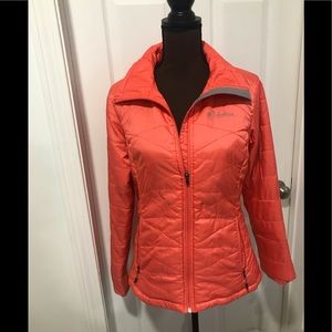Columbia Omni-heat coral jacket